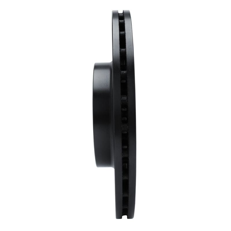 Mercedes-Benz C63 AMG Brake Rotor (1) - Rear - R1 Concepts - Drilled & Slotted - Black - `08-`15